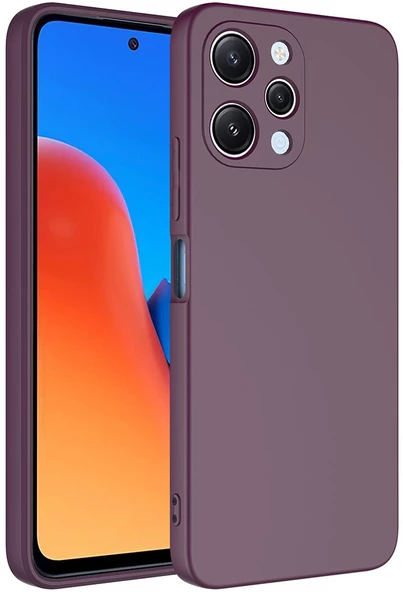 Xiaomi Redmi 12 Kılıf Lansman Mat İçi Kadife Pürüzsüz Kaymaz - 7