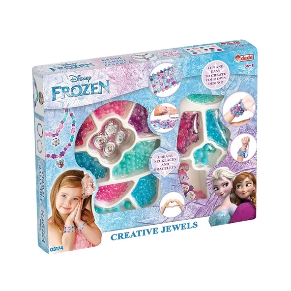 03174 Frozen Takı Seti 2'li -Dede - 2