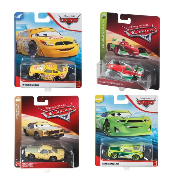 DXV29 Cars Tekli Karakter Araçlar / Asorti Seçilemez. - 7