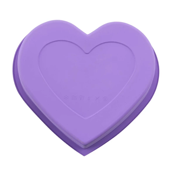 Silikon Kalp Kek Kalıbı - 6