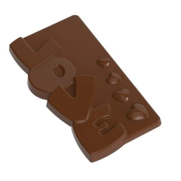 Polikarbon Tablet Çikolata Kalıbı 80 gr | Cm-3837