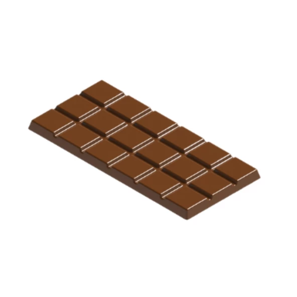 Polikarbon Tablet Çikolata Kalıbı 80 gr | Cm-1677 - 1