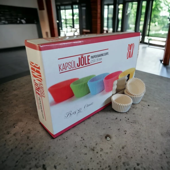 JÖLE (30x20) BEYAZ KAPSÜL 1.000'Lİ