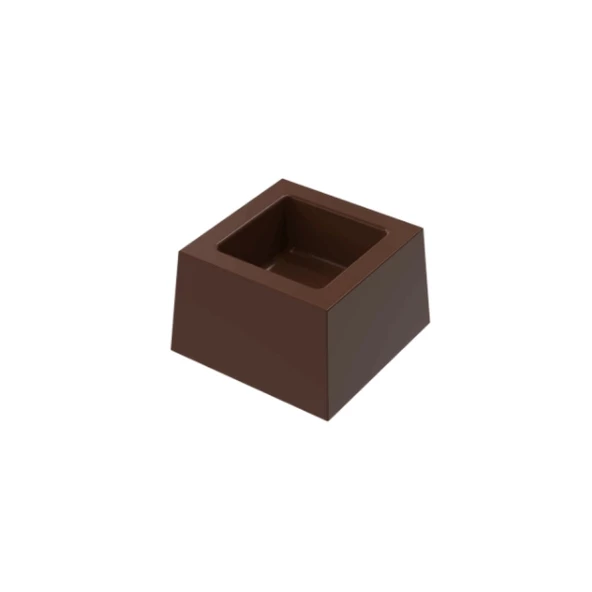 Polikarbon Kare Pralin Çikolata Kalıbı 8 gr | Cm-1425 ürün görseli