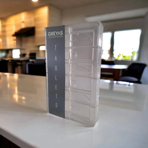 Polikarbon Tablet Çikolata Kalıbı-3876 - 2