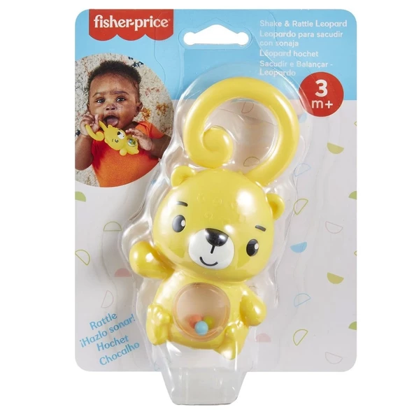 HJW11 Fisher-Price Eğlenceli Dostlar Dişlik ve Çıngıraklar - 6