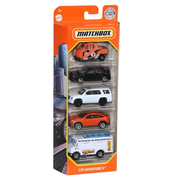 C1817 Matchbox™ 5'li Araba Seti / Asorti Seçilemez. Erkol Özel Kampanya Fiyatı - 4