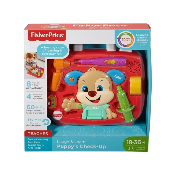 FTC72 Fisher-Price® Yaşa Göre Gelişim Köpekçik Doktorda / Türkçe / Eğlen ve Öğren