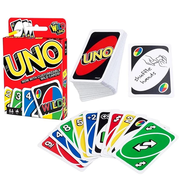 Uno Kartlar Kutu Oyunu 112 Adet Kart Uno Oyun - 2