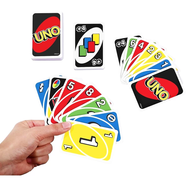 Uno Kartlar Kutu Oyunu 112 Adet Kart Uno Oyun - 4