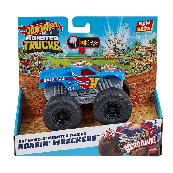 HDX60 Hot Wheels Monster Trucks 1:43 Kükreyen Arabalar - 3