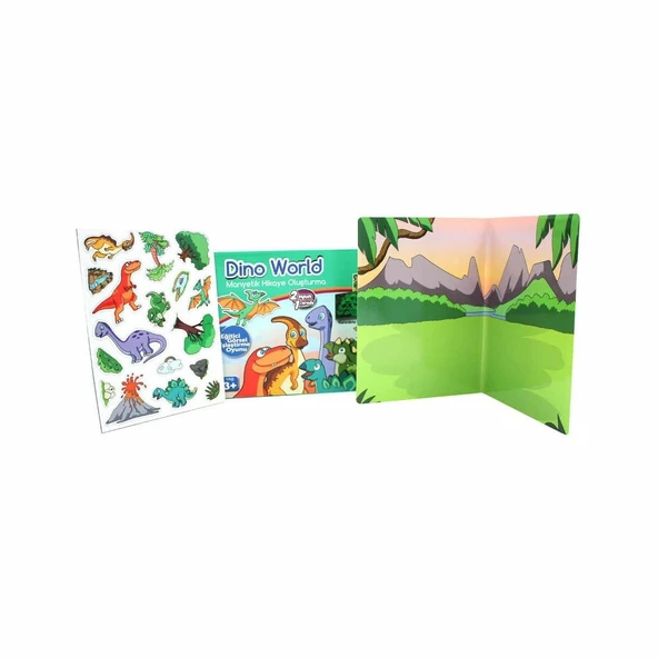 83915 DINO WORLD MANYETİK HİKAYE OLUŞTURMA - 3