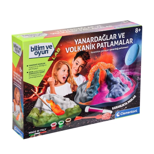 64193 Yanardağlar ve Volkanik Patlamalar - Bilim ve Oyun +8 yaş