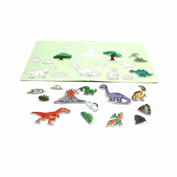 83915 DINO WORLD MANYETİK HİKAYE OLUŞTURMA - 2