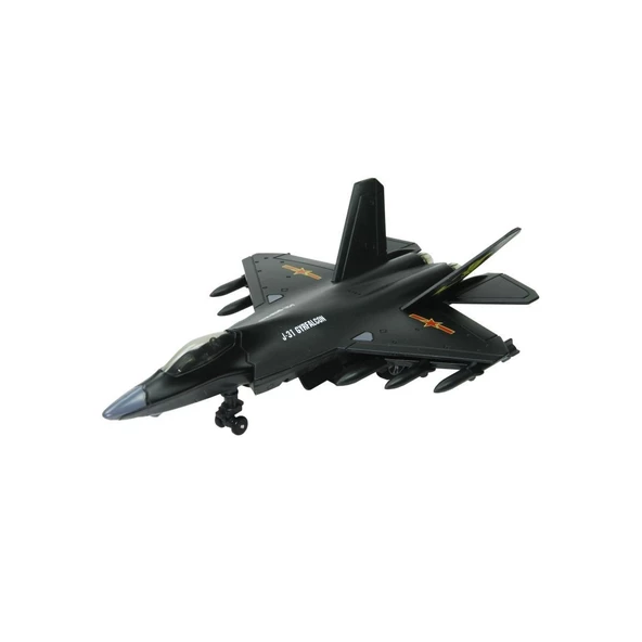 HW777-23 Çek Bırak J-31 Gyrfalcon Savaş Uçağı - Vardem Oyuncak - Resim 3
