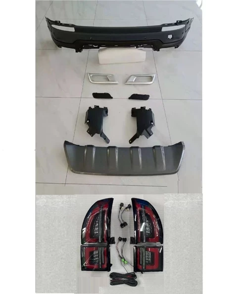 Autogp Lr discovery sport facelift dönüşüm arka tampon ve stop lambası 2015 / 2019 - 2