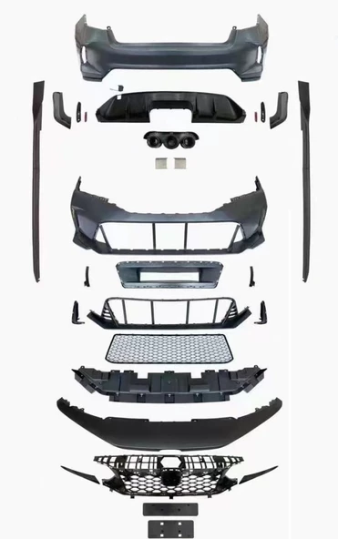 Autogp Honda civic typer body kit tampon seti 2022+ ürün görseli 1
