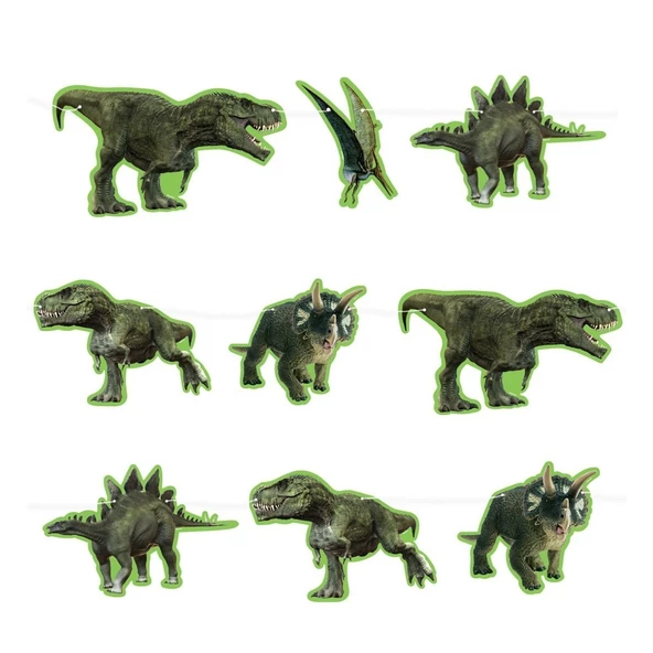 TVJ3612 Vahşi Jurassik Parti, 2,5m Özel Kesim Banner / BMP1520TVJ3612 - 2