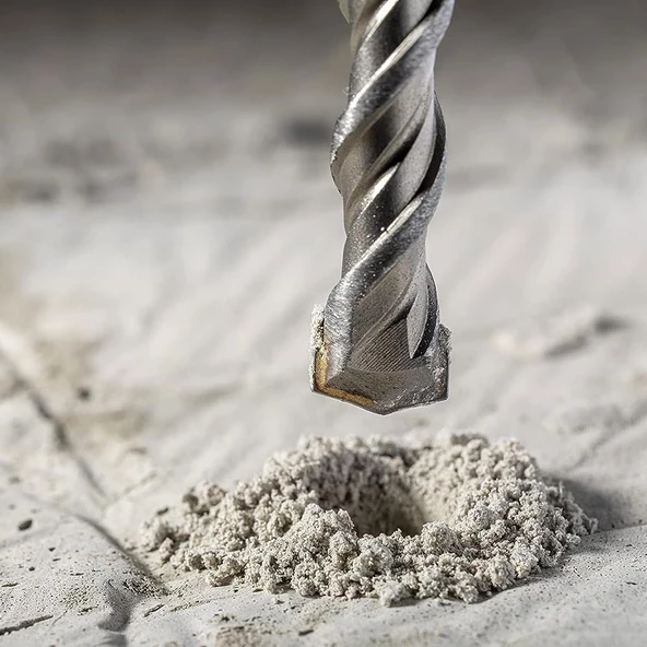 Cat Da03901 10 Parça Tungsten Karbür Sds-Plus Beton Matkap Uç Seti - 6