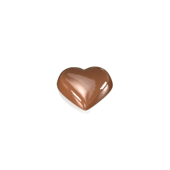 Polikarbon Kalp Pralin Çikolata Kalıbı 9 gr | Cm-1510 ürün görseli
