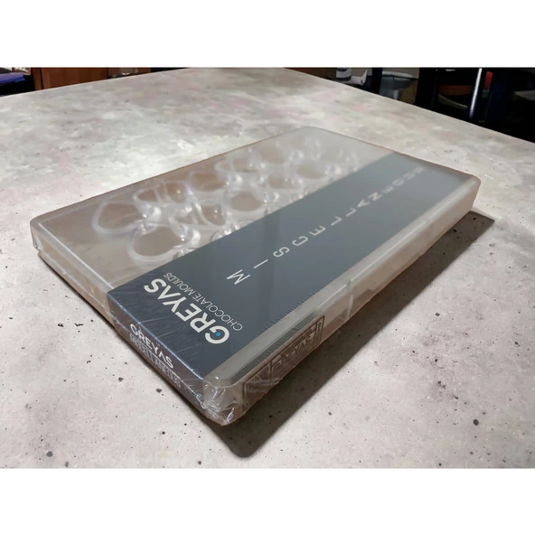 Polikarbon Kalp Pralin Çikolata Kalıbı 9 gr | Cm-1510 - Resim 2