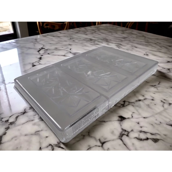 Polikarbon Tablet Çikolata Kalıbı 69 gr | Cm-1723 - Resim 2