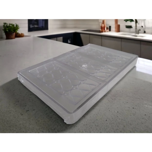 Polikarbon Tablet Çikolata Kalıbı 85 gr | 3816 - Resim 2