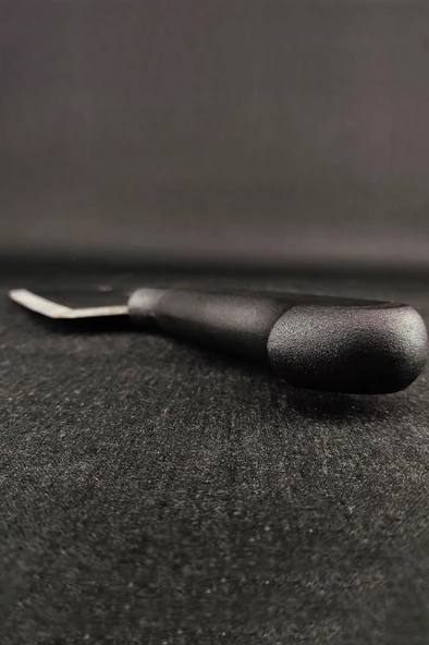 Stevig Solid Satır Et Bıçağı Siyah 20 cm ST-400.018 - 2