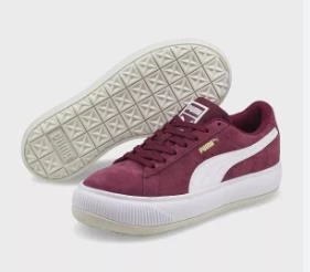 Puma Suede Mayu Bordo Kadın Spor Ayakkabı 38068610 M-40 - 3