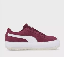 Puma Suede Mayu Bordo Kadın Spor Ayakkabı 38068610 M-40