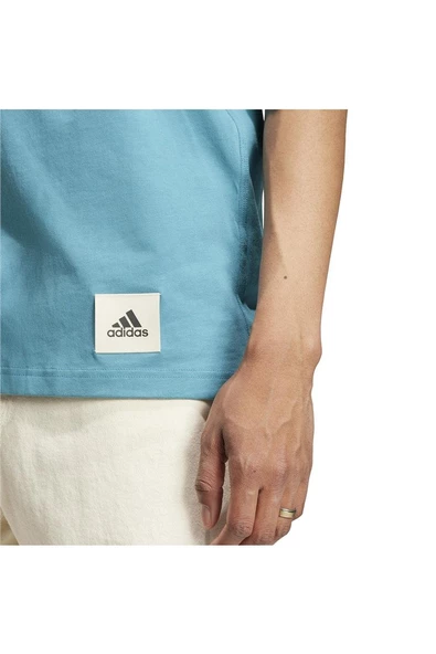 adidas IJ9628 M Lng Tee Q3 Erkek T-Shirt - Resim 8