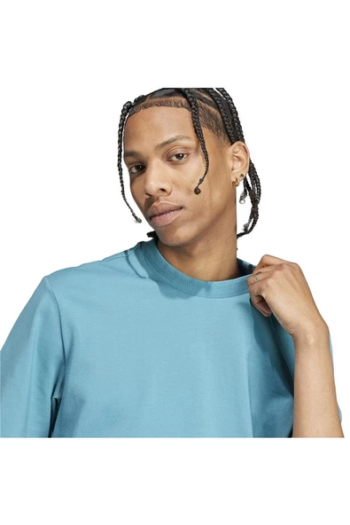 adidas IJ9628 M Lng Tee Q3 Erkek T-Shirt - Resim 7