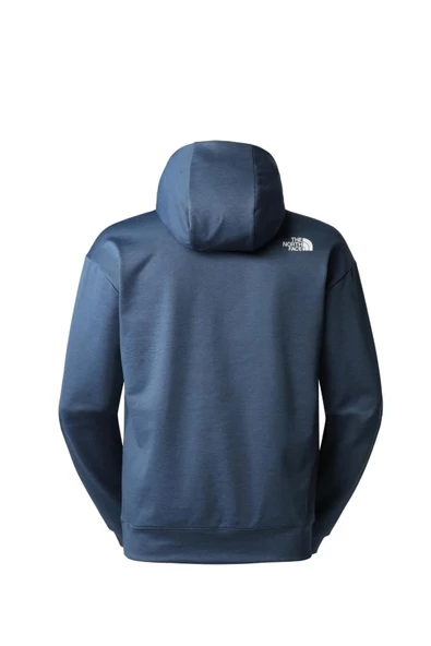 The North Face M Spacer Air Hoodie Erkek Kapüşonlu Sweatshirt NF0A8278LUK1 Mavi - Resim 2