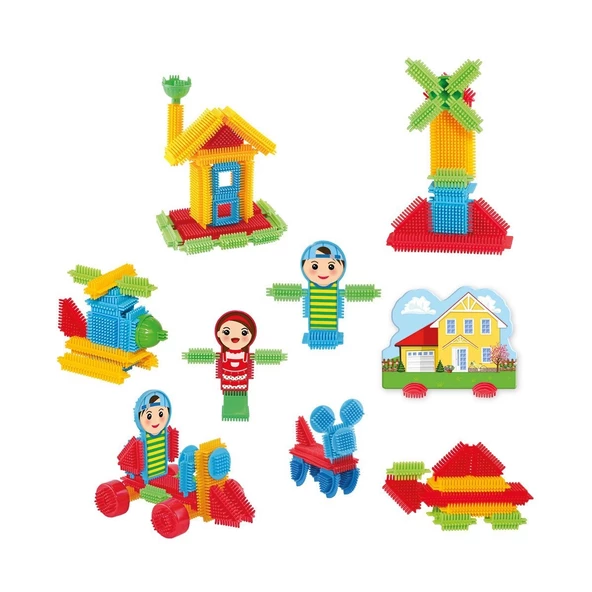 03324 KAKTÜS BLOKLAR KOCA 120PCS - 2