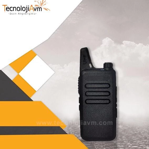 Çaycı Telsizi Tekli Paket Kulaklık Hediyeli Full Set ürün görseli