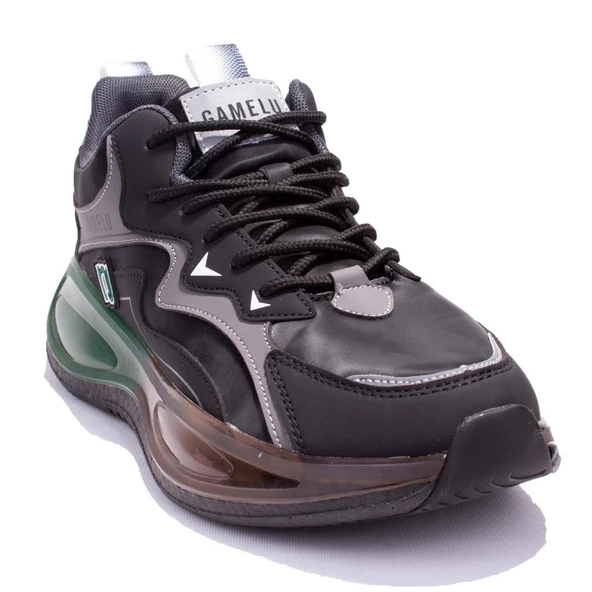 Gamelu 24KM Sova Siyah Günlük Ortopedik Erkek Spor Ayakkabı ürün görseli