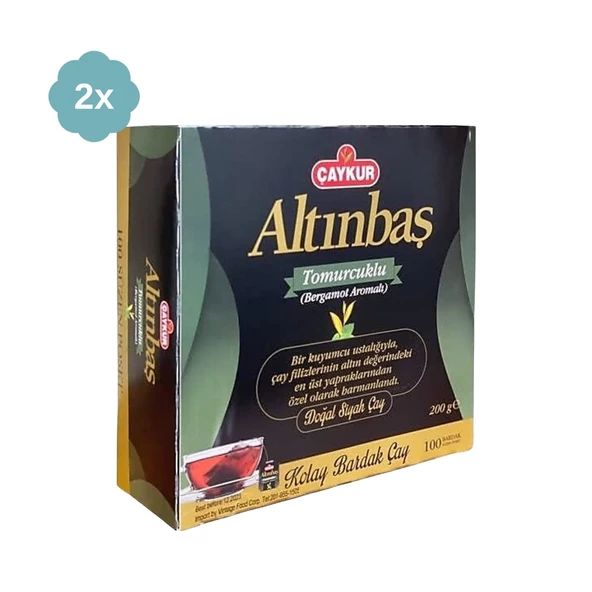 Çaykur Altınbaş Tomurcuklu Kolay Bardak Poşet Çay 200 gr - 2