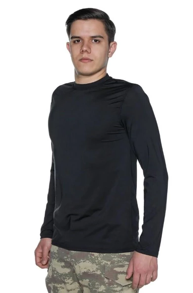 Single Sword Uzun Kol Microfiber T-Shirt - Tişört - 4