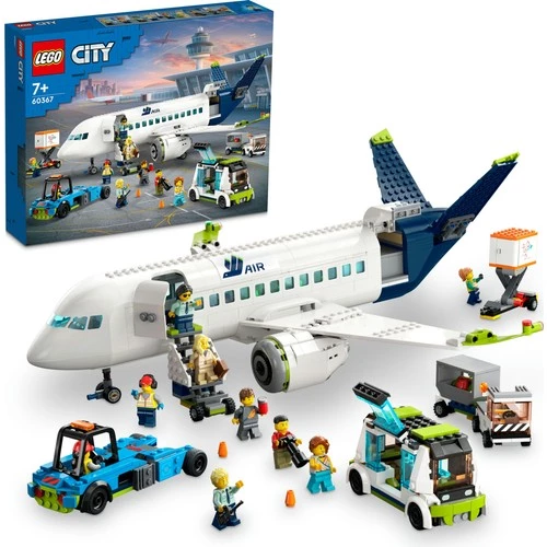 LEGO City 60367 Yolcu Uçağı (930 Parça) ürün görseli 1