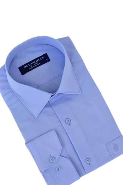 Erkek Klasik Uzun Kol Gömlek BGL-ST03140 - Resim 8