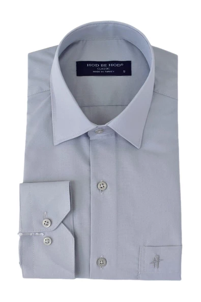 Erkek Klasik Uzun Kol Gömlek BGL-ST03140 - Resim 4