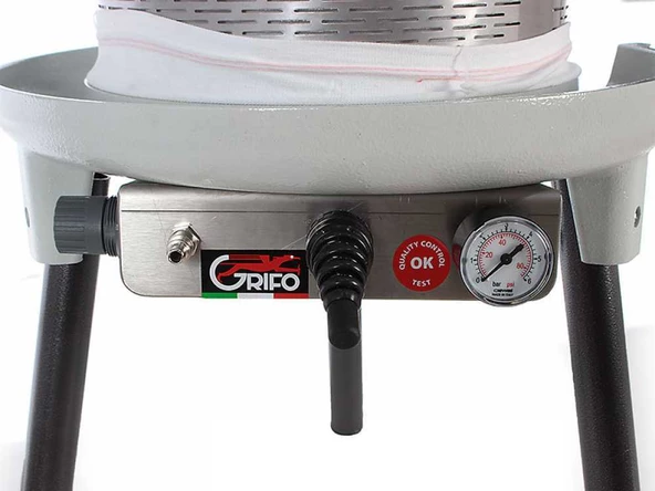 Grifo PEA40 Pnömatik Balon Meyve Üzüm Pres Makinesi 40 Litre - 3