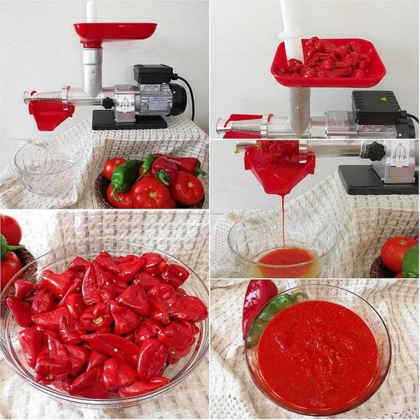 Tre Spade TC 8 Comby Elektrikli Kıyma ve Salça Makinesi 300 Watt - 2
