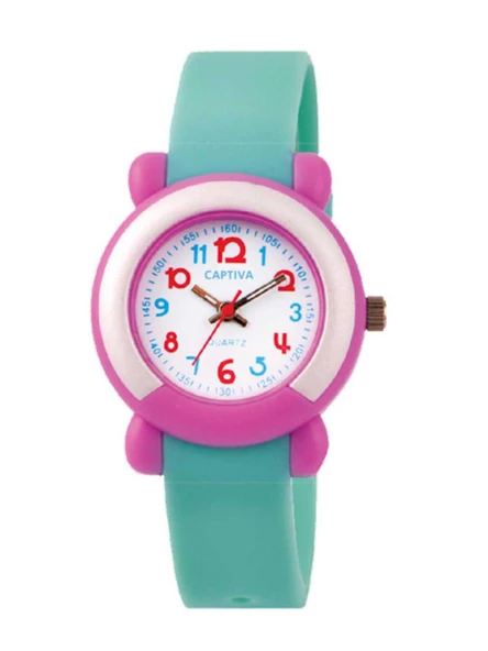 Captiva Analog Rakamlı 30 mt Suya Dayanıklı Spor Çoçuk Kol Saati - Resim 2