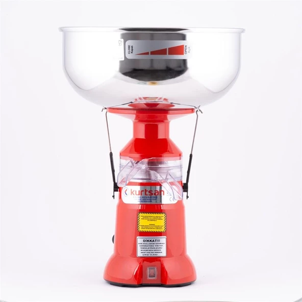 Kurtsan Paslanmaz Çelik Süt Krema Çekme Makinesi 12 Litre (140 Litre/Saat) - 2