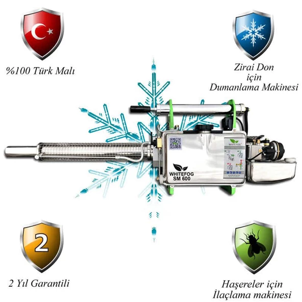 White Fog SM600 Portatif Benzinli Termal Sisleyici 25.4 Hp - 3