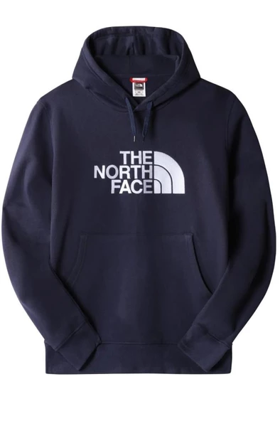 The North Face Drew Peak Pullover Hoodie Kapüşonlu Erkek Sweatshirt Lacivert NF00AHJY8K21FV1 ürün görseli 1