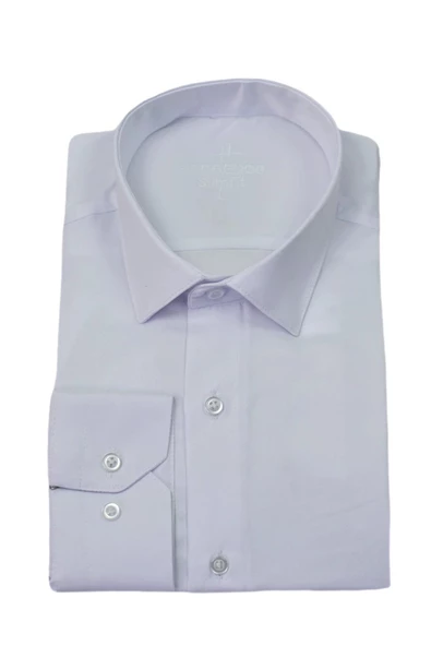 Erkek Silim Fit Uzun Kol Gömlek BGL-ST03143 - Resim 9