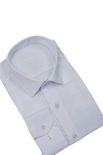 Erkek Silim Fit Uzun Kol Gömlek BGL-ST03143 - Resim 7