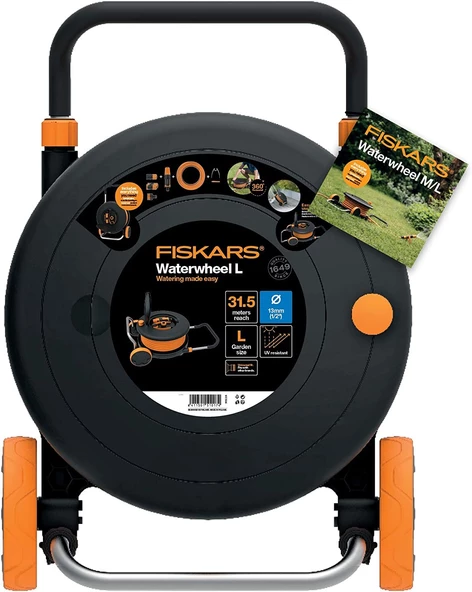 Fiskars Hortum Araba Seti L 13 mm 30 Metre 1023644 - 2
